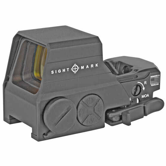 Sightmark Ultra Shot M-Spec LQD Reflex Sight includes an integrated sunshade